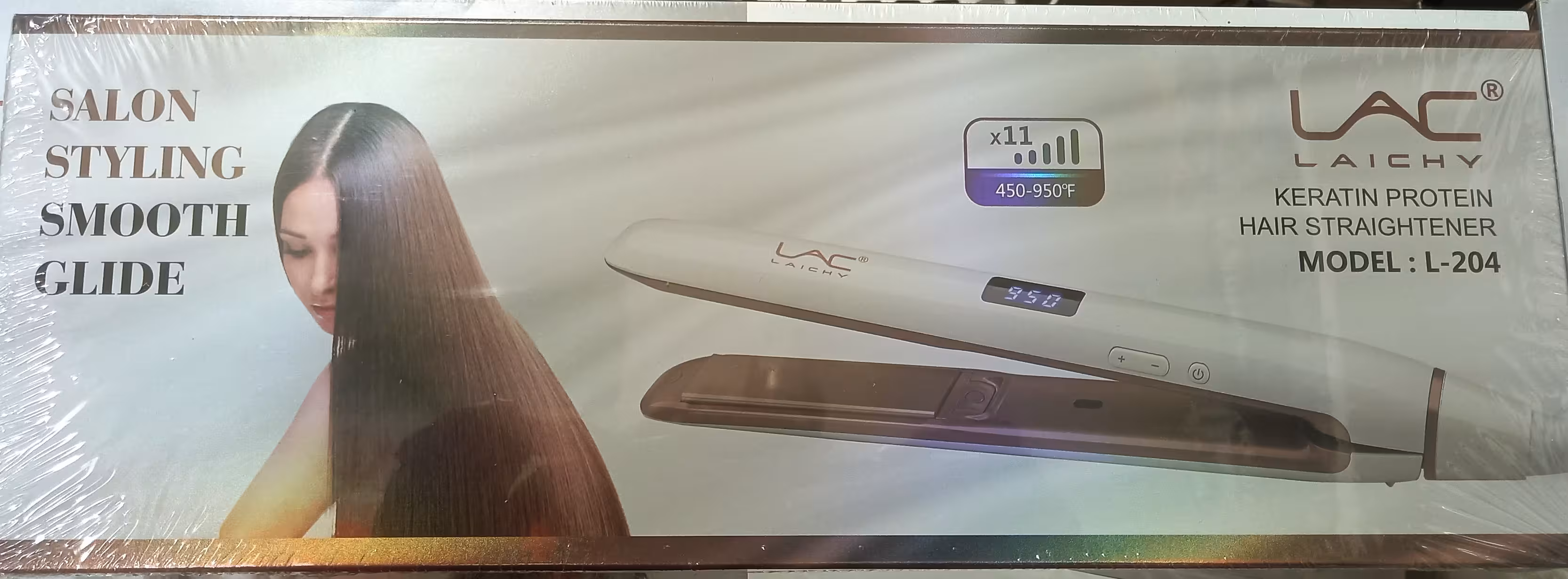 اتو مو پروفشنال حرفه‌ای لک لایچی مدل LAC L-204