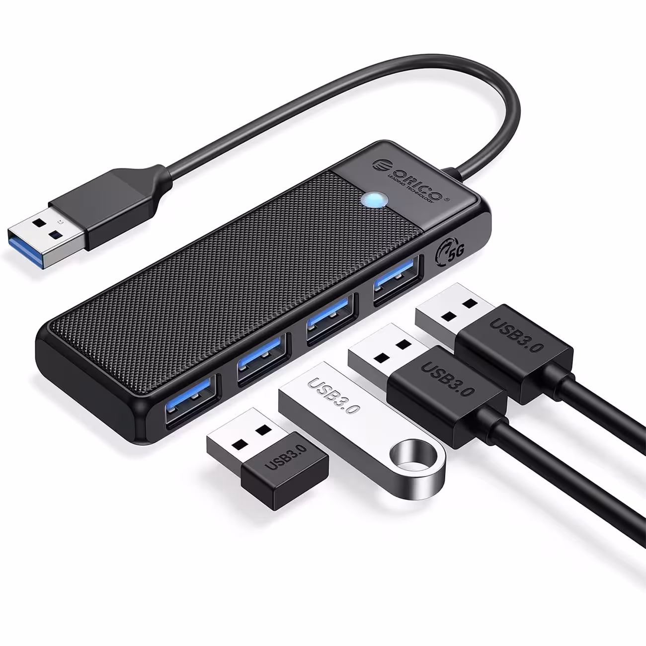 هاب USB 30 چهار پورت اوریکو PAPW4A-U3-015