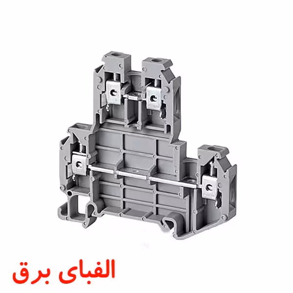 درپوش ترمینال ریلی سری پیچی دو طبقه سایز 4 EP1-DRTP4