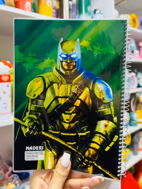 دفتر مشق 100برگ طرح بتمن 2