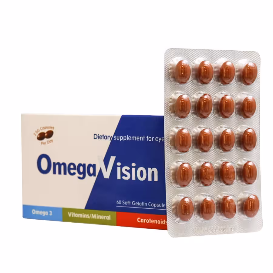 کپسول امگا ویژن دانا 60 عددی | Dana Omega Vision Capsules 60 pcs