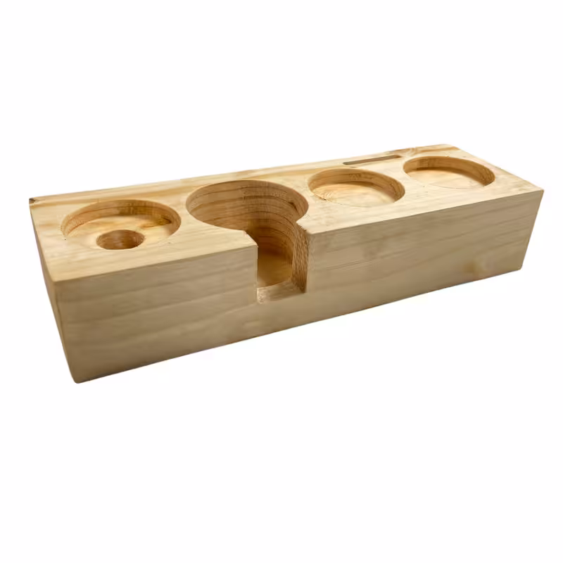 استند لوازم جانبی قهوه ساز مدل چوبی کد 01 | چاوه