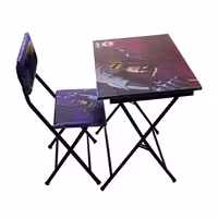 ست میز تحریر و صندلی آسایش مدل تاشو باکسدار طرح بتمن