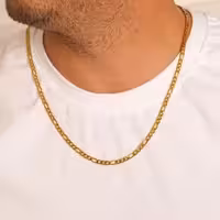 زنجیر مردانه فیگارو (Figaro) 4 میل. 60 سانتی. z15..