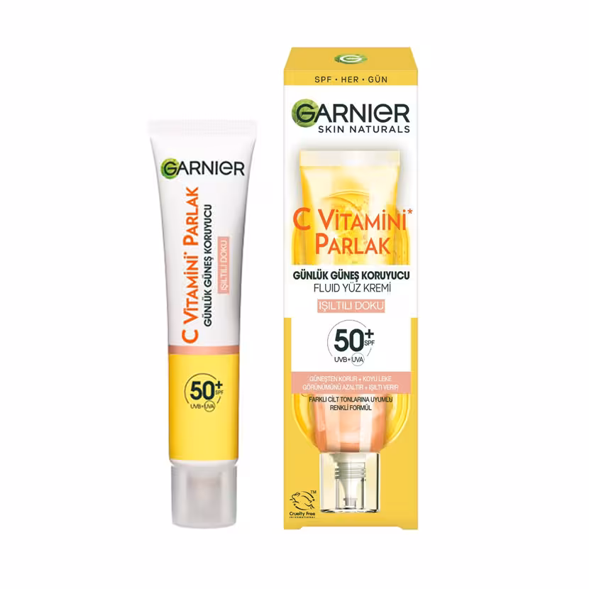 ضدآفتاب رنگی ویتامین سی گارنیه ( GARNIER – Vitamin C Daily UV Glow SPF50 )