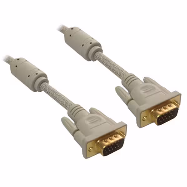 کابل SVGA دو سر زغال دار با روکش نایلون 5 متر فرانت مدل FN-VCB050