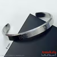 بنگل اسپرت استیل 316 مدل پهن دنیل ولینگتون کد DSB18929W