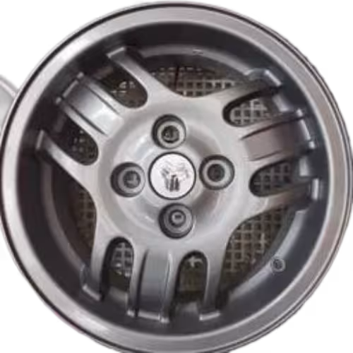 رینگ اسپرت تیبا مدل سه پره دوبل نقره ای سایز 14 (اروند) (تیبا1-تیبا 2)