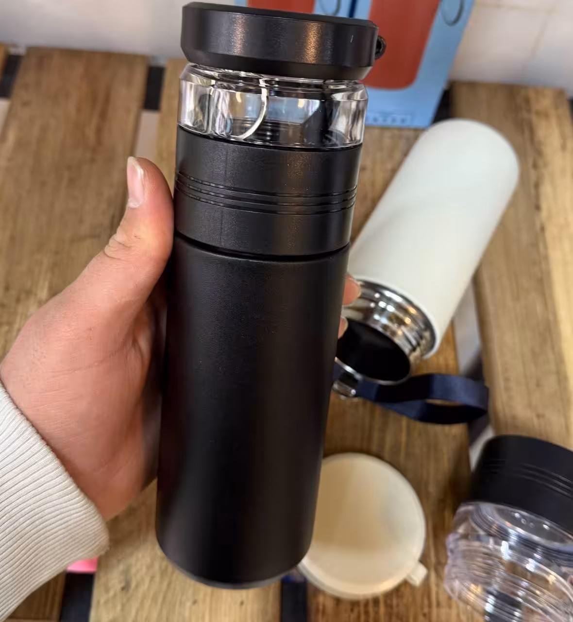 دمنوش فلزی رنگی  نیم لیتری