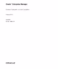 خرید و دانلود نسخه کامل کتاب Oracle Enterprise Manager Database Tuning with the Oracle Tuning Pack (Part No A86647-01) (Release 9 0 1) (2001)