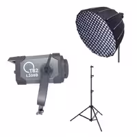 ویدئولایت TB2 L300b همراه با پایه ایلکین 260 و پارابولیک90 سانت