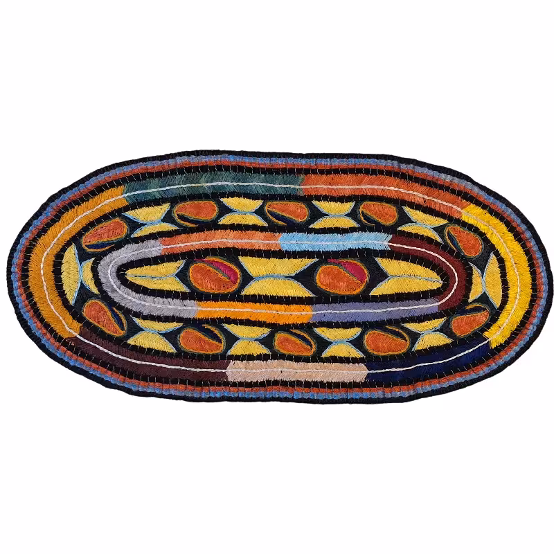 رومیزی سوزن دوزی ممقان کد MAMA13