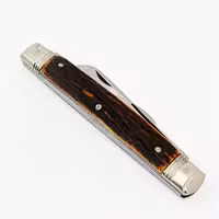 قلمتراش دو تیغه دسته شاخ 12 سانتیمتر / استادحسین زنجانی