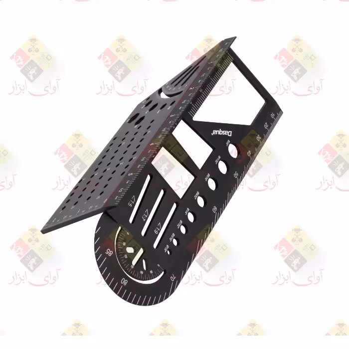 خط کش زاویه سنج سه بعدی داسکوا مدل 1107-1804