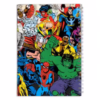 دفتر مشق کارتون کاپیتان مارول