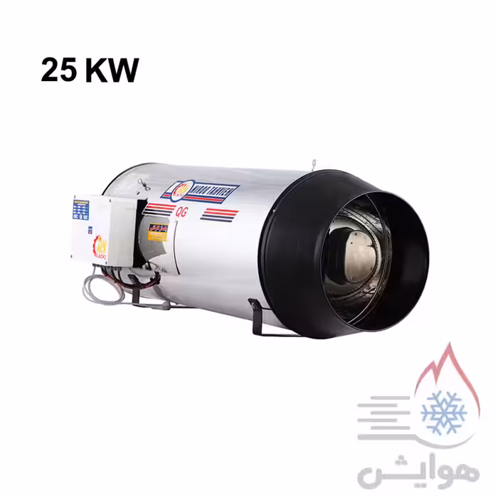 جت هیتر گازسوز نیرو تهویه البرز مدل QG25.1