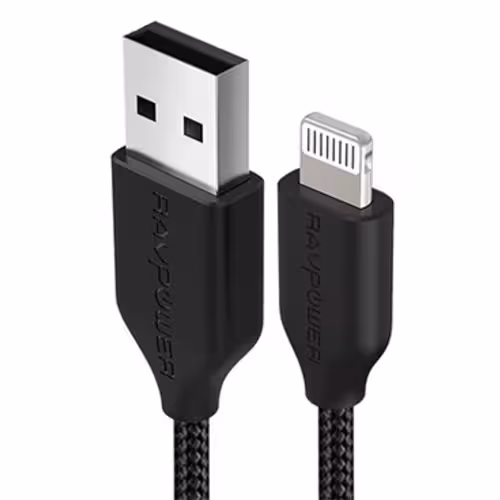 کابل شارژ USB به لایتنینگ راوپاور مدل Ravpower Rp Cb 019