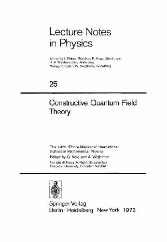 خرید و دانلود نسخه کامل کتاب Constructive Quantum Field Theory