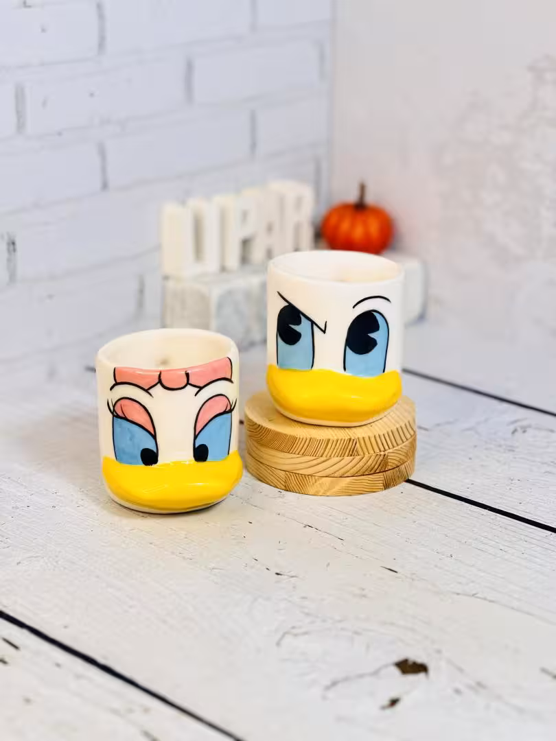 ماگ دست ساز دیزنی طرح اردک دانلد داک کد 6500