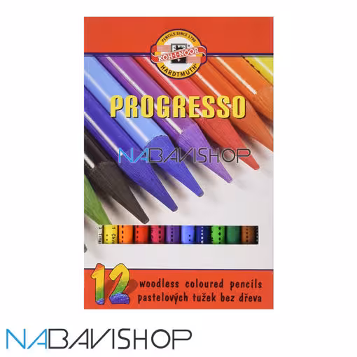 شمش رنگی گرافیت 12 رنگ کوه نور مدل 8756