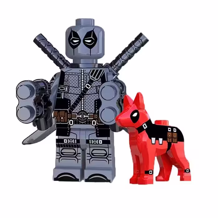 ساختنی آدمک فله مدل Deadpool And Dog کد 2