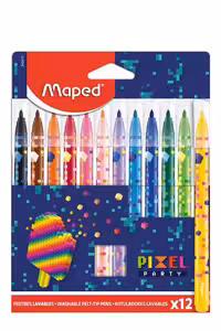 ماژیک 12 رنگ Pixel Party مپد