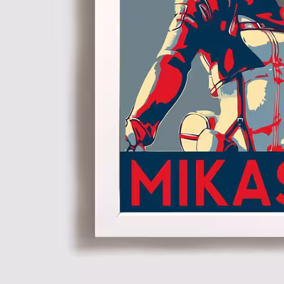 تابلو مدلattack on titan mikasa W501