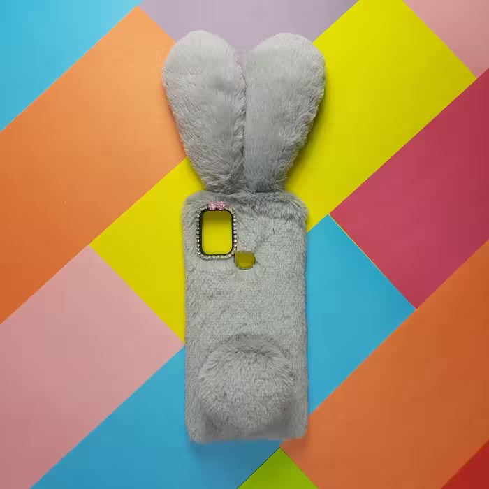 کاور مدل عروسکی طرح خرگوشی مناسب برای گوشی موبایل سامسونگ GALAXY M21S
