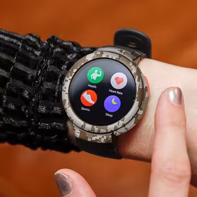 برچسب ماهوت طرح Army Desert Pixel مناسب برای ساعت هوشمند شیایومی Amazfit Verge