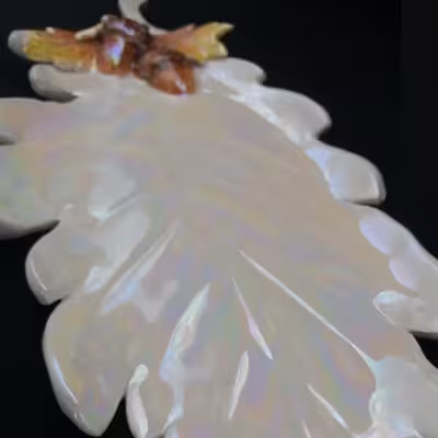 شیرینی خوری سرامیکی هیوا طرح بلوط کد 10999864