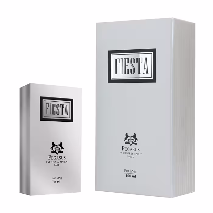 ادو پرفیوم مردانه فیستا مدل De Marly Pegasus حجم 100 میلی لیتر به همراه عطر جیبی مردانه فیستا حجم 15 میلی لیتر