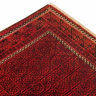 فرش دستبافت سه متری مدل نقشه بلوچ  کد 22.1204