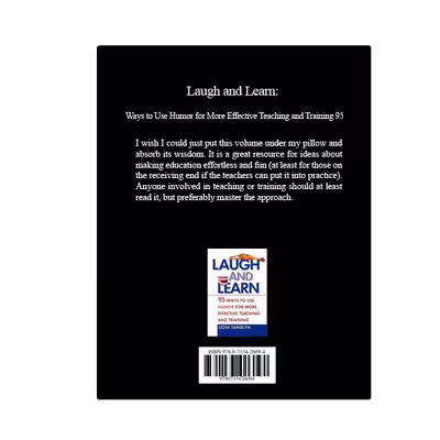 کتاب Laugh and Learn: 95 Ways to Use Humor for More Effective Teaching and Training اثر Doni Tamblyn انتشارات نبض دانش