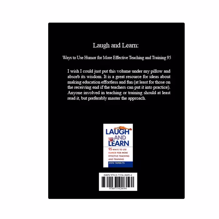 کتاب Laugh and Learn: 95 Ways to Use Humor for More Effective Teaching and Training اثر Doni Tamblyn انتشارات نبض دانش