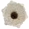 میوه خوری ملیله کاری مدل با شکوه طرح گل کد 5336