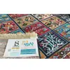 گلیم ماشینی جزیره طرح خشتی