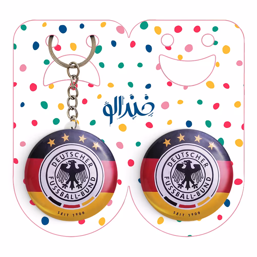 پیکسل خندالو مدل تیم ملی آلمان کد 2009 به همراه جاکلیدی