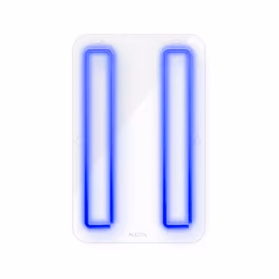 چراغ دیواری نئون دیزاین مدل Pause_BL