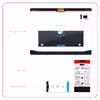 برچسب پوششی ماهوت مدل BMW مناسب برای تبلت سامسونگ Galaxy Tab S 10.5 2014 T800
