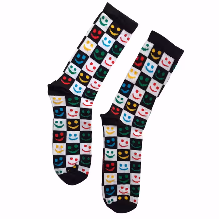 جوراب چتیک مدل لبخند و شادي