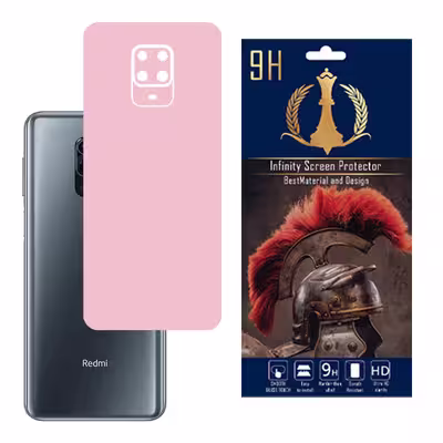 برچسب پوششی اینفینیتی مدل PRO MAX مناسب برای گوشی موبایل شیائومی REDMI NOTE 9S / REDMI NOTE 9 PRO به همراه محافظ صفحه نمایش و محافظ لنز دوربین