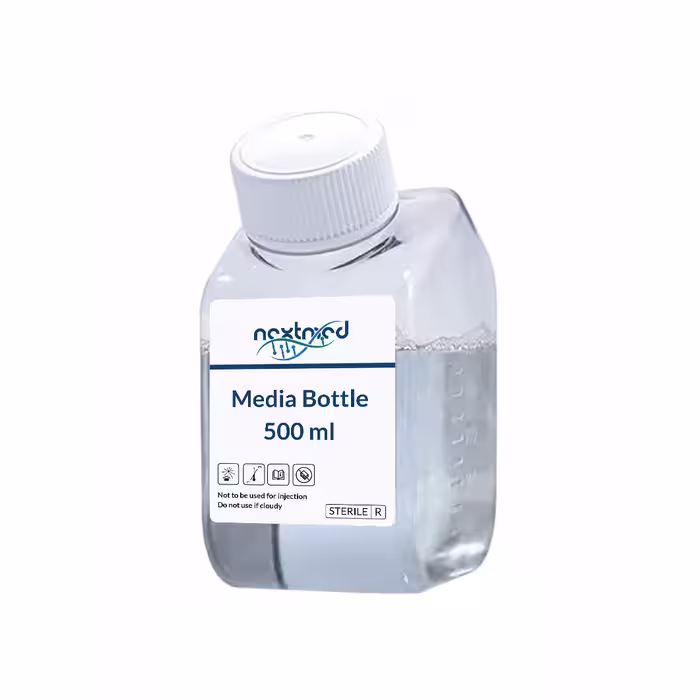 بطری محیط کشت نکست مد مدل SR-500 ظرفیت 500 میلی لیتر بسته 60 عددی