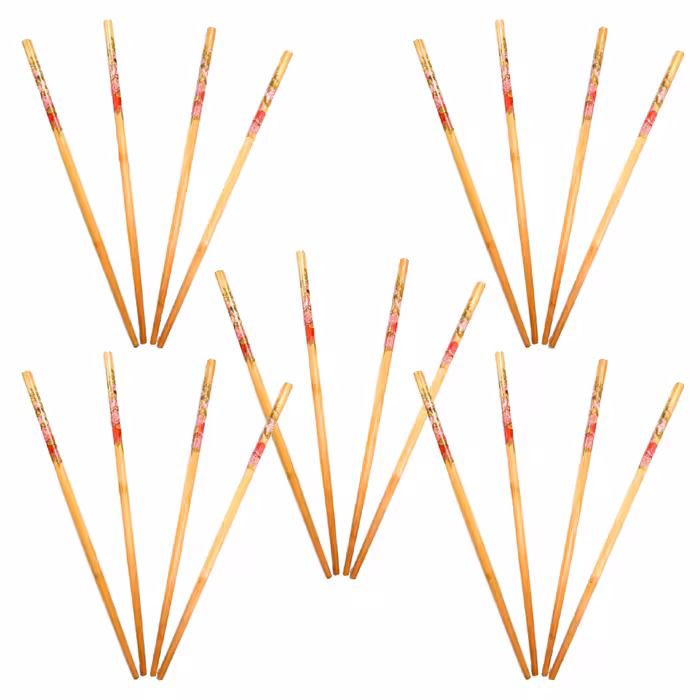 چوب غذاخوری مدل چاپستیک مجموعه 20 عددی