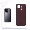 برچسب پوششی ماهوت مدل Matte-Dark-Brown-Leather مناسب برای گوشی موبایل شیائومی Redmi 10C