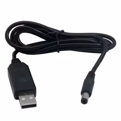 کابل تبدیل USB به DC کد 9V طول 1 متر