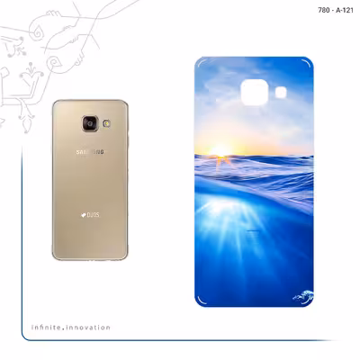 برچسب پوششی ماهوت مدل Ocean مناسب برای گوشی موبایل سامسونگ Galaxy A3 2016
