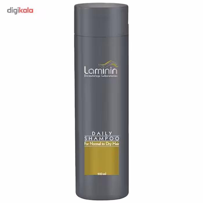 شامپو روزانه لامینین مناسب موهای معمولی و خشک حجم 200 میلی لیتر