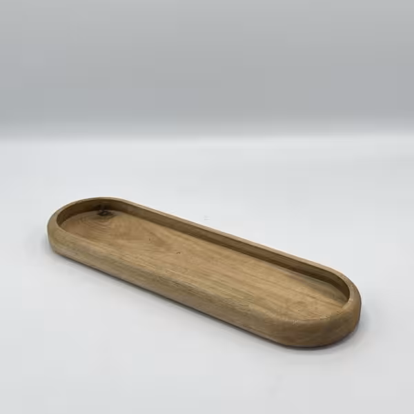 چوب - سینی سرو بیضی 9*33
