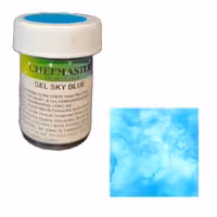 رنگ آبی آسمانی شف مستر