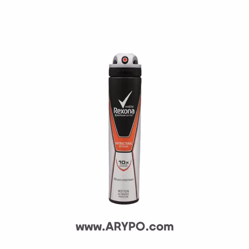 اسپری ضد تعریق مردانه رکسونا مدل Anti Bacterial Defense